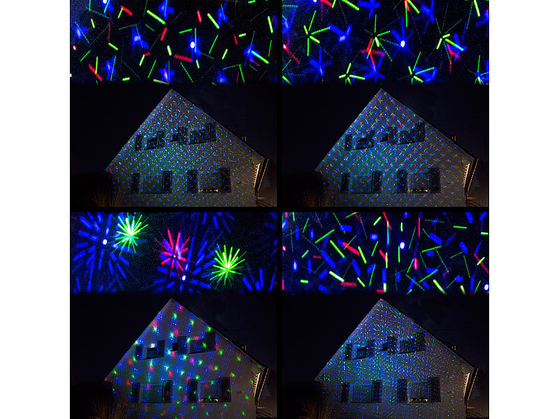 ; Große LED-Bäume für innen und außen, LED-Discokugeln 