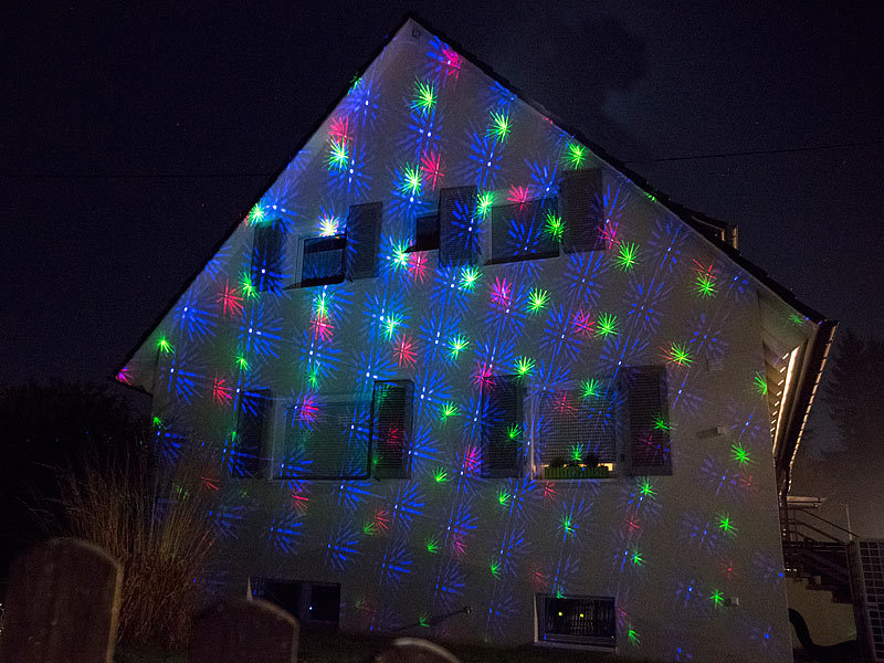 ; Große LED-Bäume für innen und außen, LED-Discokugeln 