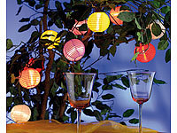 ; Lampionketten als Beleuchtungen für Licht bei Partys, Festen, Hochzeiten, Geburtstagen, Feiern 
