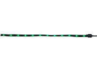 Lunartec SMD LED Streifen superflach & flexibel  Grün; LED-Lichtleisten mit Bewegungsmelder LED-Lichtleisten mit Bewegungsmelder 