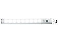 Lunartec Automatische LED-Lichtleiste m. Bewegungsmelder (refurbished); LED-Lichtbänder 