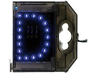 Lunartec LED-Letter D  blau