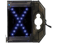 Lunartec LED-Letter X  blau
