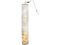 Lunartec Organza-Lichterschlauch: 150 cm Lichtskulptur & 40 LEDs (refurbished); LED-Solar-Lichterketten (warmweiß), LED-Lichterketten für innen und außen 