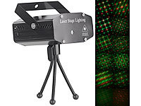 Lunartec Indoor-Laser-Projektor mit 12 Leuchtmustern, Sound-Steuerung, grün/rot; LED-Discokugeln LED-Discokugeln LED-Discokugeln LED-Discokugeln 