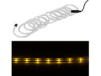 Lunartec LED-Lichtschlauch für innen  10 Meter, gelb; LED-Lichtbänder LED-Lichtbänder LED-Lichtbänder 