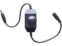 Lunartec Manueller Dimmer für LED-Streifen Serie LE, schwarz; LED-Lichtleisten mit Bewegungsmelder LED-Lichtleisten mit Bewegungsmelder 