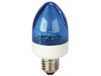 Lunartec Stroboskop Lampe blau (E27)