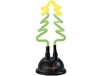 Lunartec USB-Neon-Motivleuchte "Weihnachtsbaum", 16,5 cm hoch