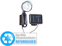 Lunartec Solarstrahler, ultrahelle 1-W-LED, PIR-Bewegungssensor (refurbished)