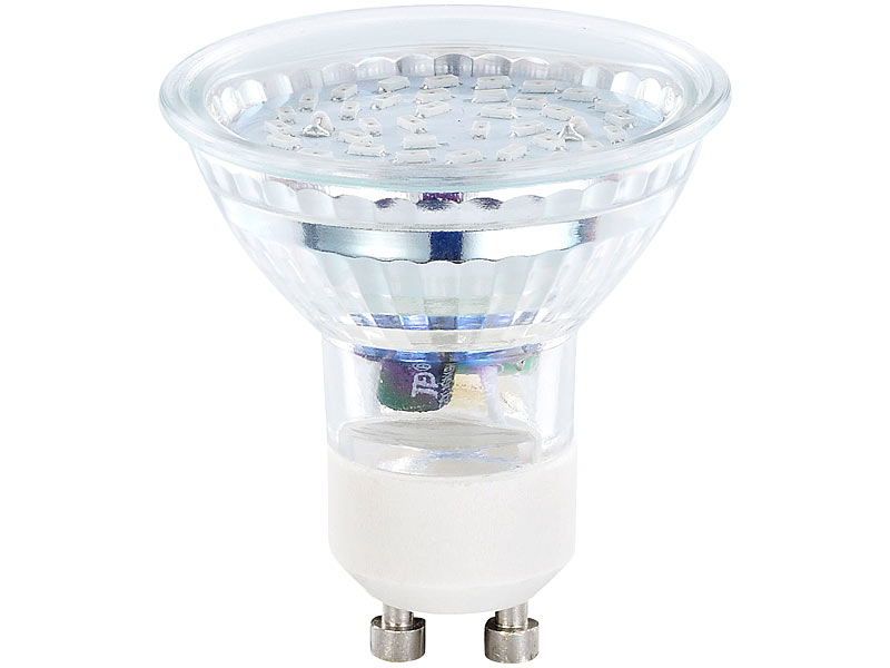 Lunartec LED-Pflanzenlicht Spotlight mit 40 LEDs, GU10-Fassung; Stehlampe Stehlampe Stehlampe Stehlampe 