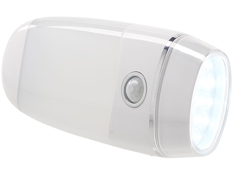 ; Solar-LED-Wandlichter mit Nachtlicht-Funktion, LED-Steckdosen-Nachtlicht mit Dämmerungssensor 