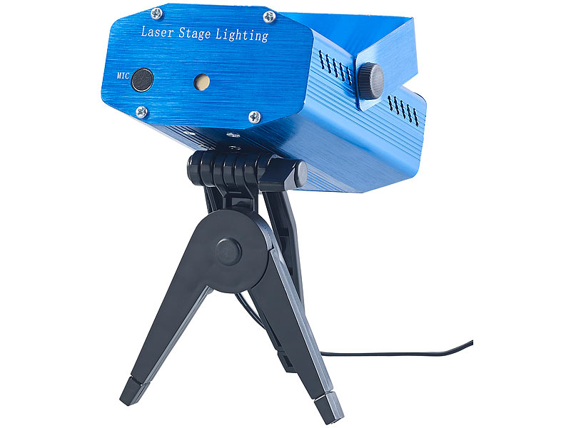 Lunartec Indoor-Laser-Projektor Sternenmeer-Effekt grün//rot Sound-Steuerung