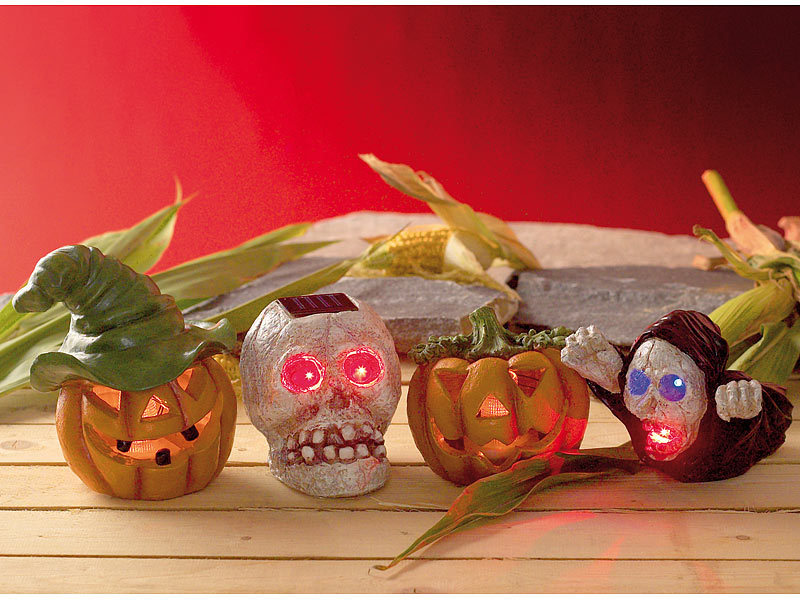 LED Leuchtende Augen Für Halloween - Gruselige Deko Mit Timer