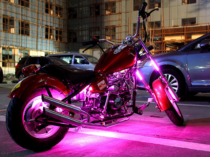 ; LED-Farbwelchsel für Motorräder-Beleuchtungen LED-Farbwelchsel für Motorräder-Beleuchtungen 