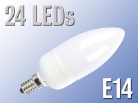 ; LED-Spots E14 (warmweiß) 