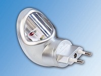 ; LED-Steckdosen-Nachtlicht mit Dämmerungssensor 