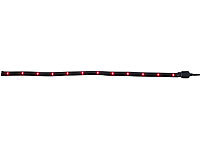 Lunartec SMD LED Streifen superflach & flexibel  Rot; LED-Lichtbänder Outdoor LED-Lichtbänder Outdoor 