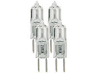 Lunartec Halogen-Stiftsockellampe 12 Volt, G4, 16 Watt, 4er-Pack; LED-Lichtbänder LED-Lichtbänder 
