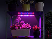 Lunartec LED-Pflanzenunterbauleuchte mit Rot-Blau-Lichtkombination, 520 Lumen; LED-Pflanzenwachstums-Streifen LED-Pflanzenwachstums-Streifen LED-Pflanzenwachstums-Streifen LED-Pflanzenwachstums-Streifen 