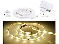 Lunartec LED-Bettlicht für Einzelbett, Bewegungssensor, 1,2 m, kürzbar, 36 LEDs; LED-Lichtbänder LED-Lichtbänder LED-Lichtbänder LED-Lichtbänder 