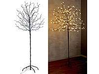 Lunartec LED-Deko-Baum mit 200 beleuchteten Knospen, 150 cm, drinnen & draußen; LED-Solar-Lichterketten (warmweiß) LED-Solar-Lichterketten (warmweiß) LED-Solar-Lichterketten (warmweiß) LED-Solar-Lichterketten (warmweiß) 