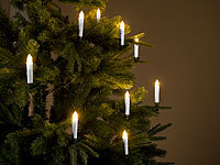 ; LED-Lichterketten für innen und außen, Kabellose LED-Weihnachtsbaumkerzen mit Fernbedienung LED-Lichterketten für innen und außen, Kabellose LED-Weihnachtsbaumkerzen mit Fernbedienung 