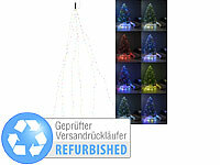 Lunartec Christbaum-Überwurf-Lichterkette, 180 bunte LEDs, Versandrückläufer