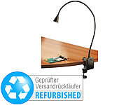 Lunartec LED-Grill-, BBQ & Arbeits Schwanenhals-Lampe, Versandrückläufer; Schreibtischlampen 