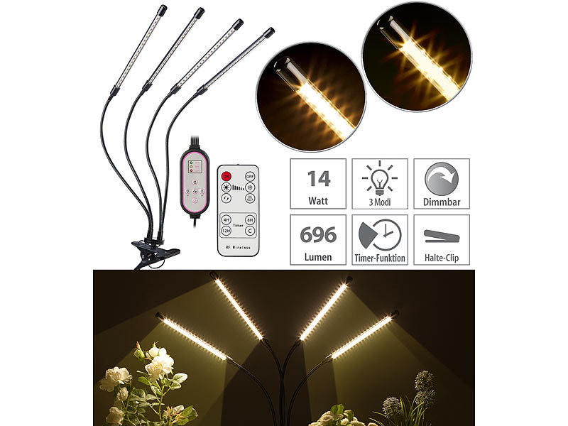 ; LED-Pflanzenwachstums-Streifen 