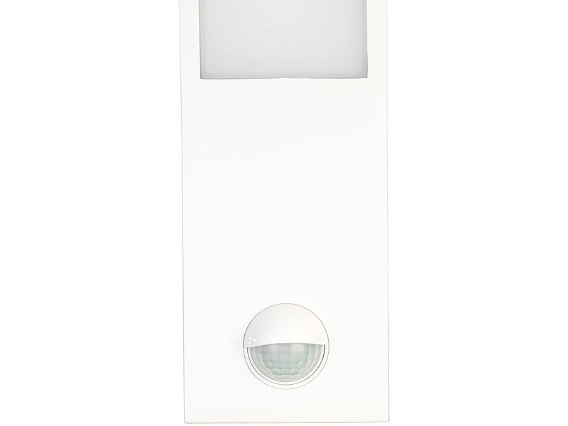 ; Up/Down-Lampen, LED-Solar-Außenlampen mit PIR-Sensoren (neutralweiß) 
