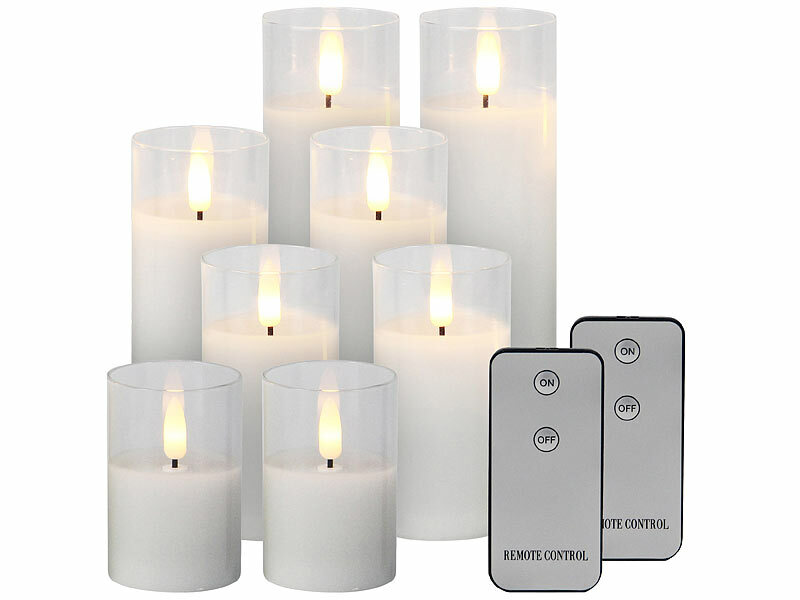 ; Akku-LED-Teelicht-Sets mit Ladestation Akku-LED-Teelicht-Sets mit Ladestation Akku-LED-Teelicht-Sets mit Ladestation 