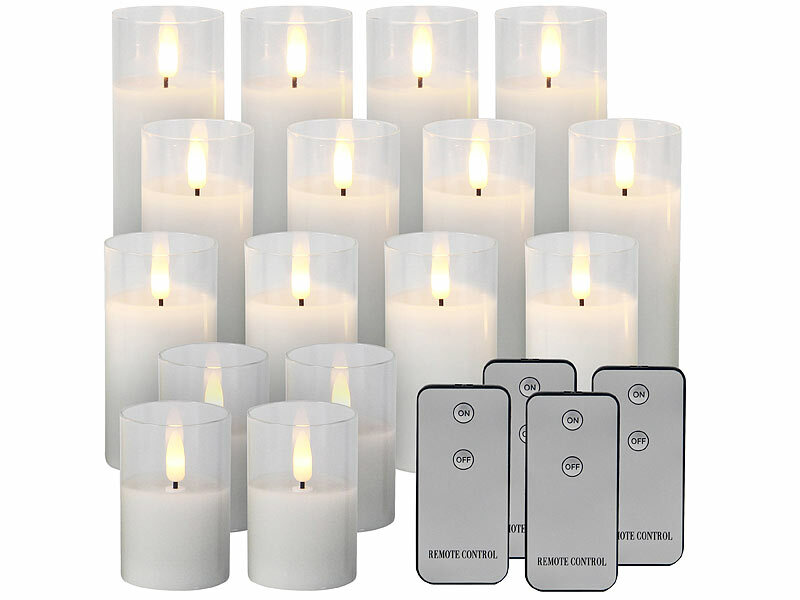 ; Akku-LED-Teelicht-Sets mit Ladestation Akku-LED-Teelicht-Sets mit Ladestation Akku-LED-Teelicht-Sets mit Ladestation 