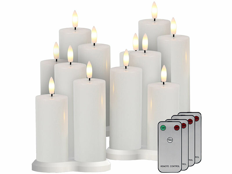 ; Kabellose, dimmbare LED-Weihnachtsbaumkerzen mit Fernbedienung und Timer Kabellose, dimmbare LED-Weihnachtsbaumkerzen mit Fernbedienung und Timer Kabellose, dimmbare LED-Weihnachtsbaumkerzen mit Fernbedienung und Timer 