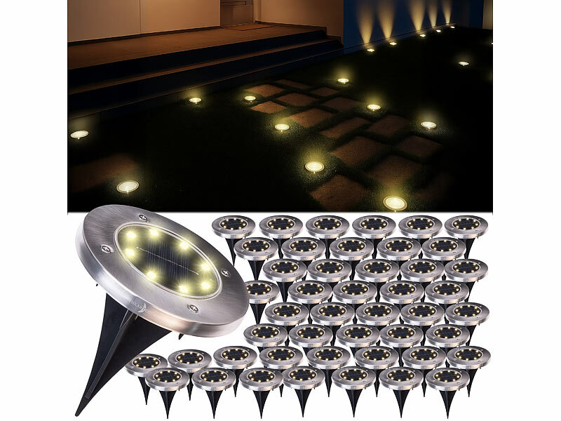 ; LED-Solar-Wegeleuchten LED-Solar-Wegeleuchten LED-Solar-Wegeleuchten 