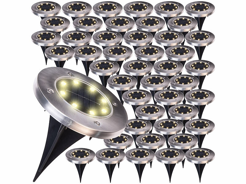 ; LED-Solar-Wegeleuchten LED-Solar-Wegeleuchten LED-Solar-Wegeleuchten 