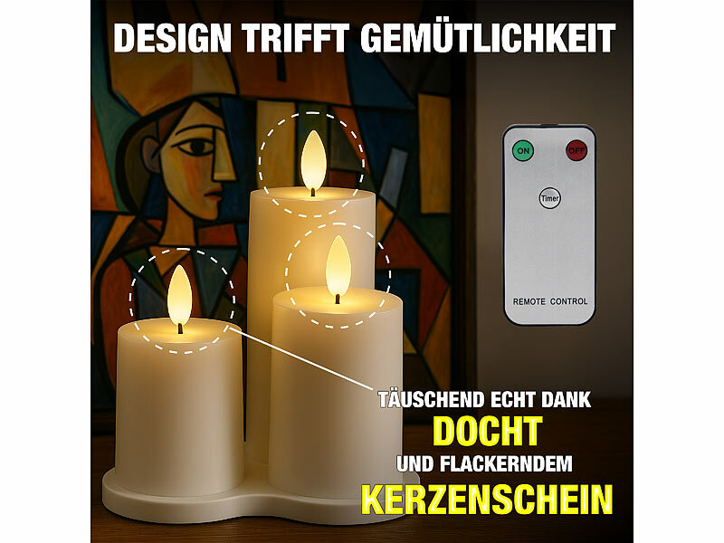 ; Kabellose, dimmbare LED-Weihnachtsbaumkerzen mit Fernbedienung und Timer Kabellose, dimmbare LED-Weihnachtsbaumkerzen mit Fernbedienung und Timer Kabellose, dimmbare LED-Weihnachtsbaumkerzen mit Fernbedienung und Timer 