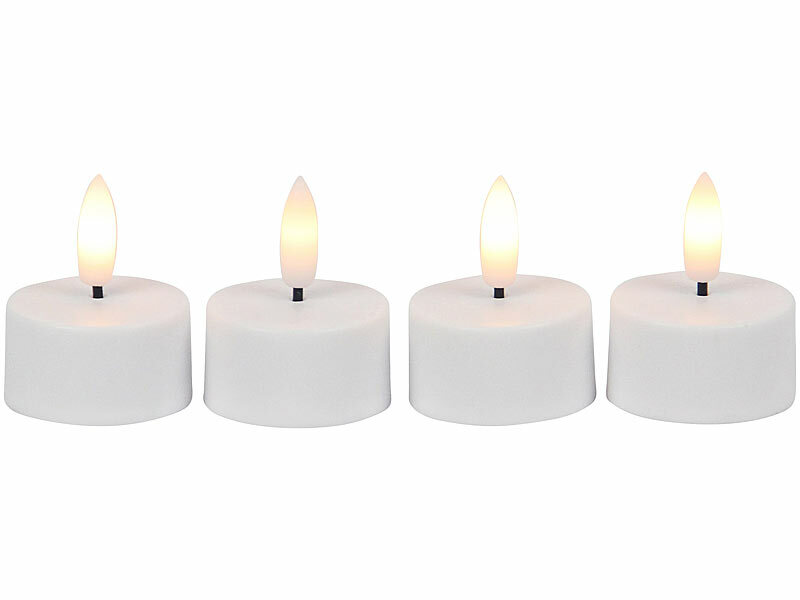 ; Akku-LED-Teelicht-Sets mit Ladestation Akku-LED-Teelicht-Sets mit Ladestation Akku-LED-Teelicht-Sets mit Ladestation 