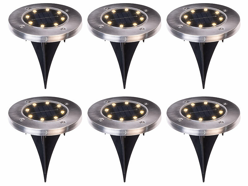 ; LED-Solar-Wegeleuchten LED-Solar-Wegeleuchten LED-Solar-Wegeleuchten 
