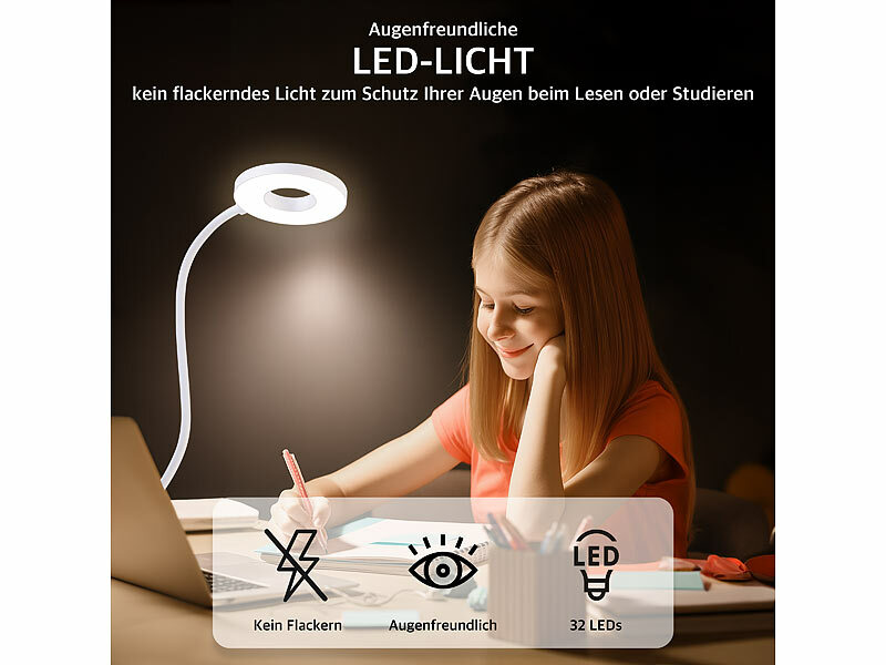 ; Bett- & Leselampen mit Schwanenhälsen Bett- & Leselampen mit Schwanenhälsen Bett- & Leselampen mit Schwanenhälsen 