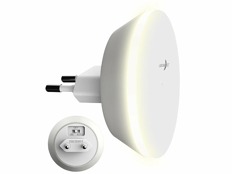 ; LED-Steckdosen-Nachtlicht mit Dämmerungssensor LED-Steckdosen-Nachtlicht mit Dämmerungssensor LED-Steckdosen-Nachtlicht mit Dämmerungssensor 