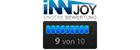 inn-joy.de: LED Lichterketten-Vorhang 'Snow' mit 180 LEDs, IP44, kaltweiß