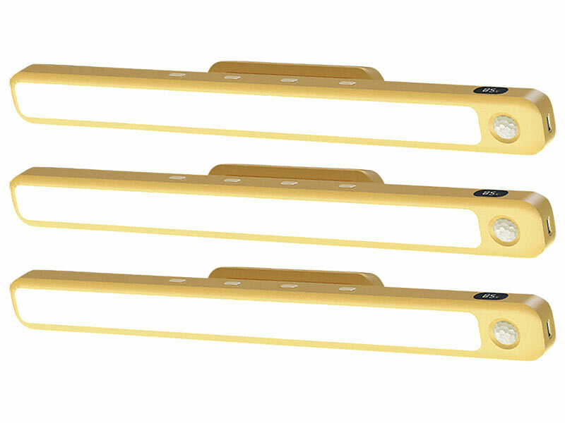 ; Akku-LED-Lichtleisten mit Bewegungssensoren Akku-LED-Lichtleisten mit Bewegungssensoren 