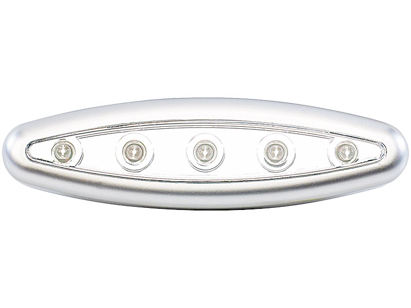 Stick 'n' Push Light "Silver Giant" 4er-Set; LED Steckdosen-Nachtlicht, LED Lichtleiste mit Bewegungsmelder LED Steckdosen-Nachtlicht, LED Lichtleiste mit Bewegungsmelder LED Steckdosen-Nachtlicht, LED Lichtleiste mit Bewegungsmelder 