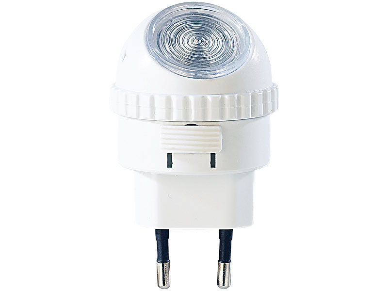 Lunartec Nachtleuchte mit ausrichtbarem Lichtkegel 4er-Set; LED Batterie Leuchten LED Batterie Leuchten LED Batterie Leuchten 