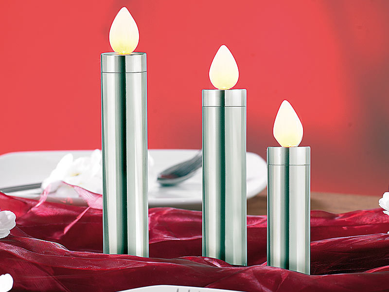 ; Kabellose, dimmbare LED-Weihnachtsbaumkerzen mit Fernbedienung und Timer Kabellose, dimmbare LED-Weihnachtsbaumkerzen mit Fernbedienung und Timer 