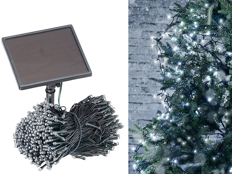 ; LED-Solar-Lichterketten (warmweiß) LED-Solar-Lichterketten (warmweiß) LED-Solar-Lichterketten (warmweiß) LED-Solar-Lichterketten (warmweiß) 