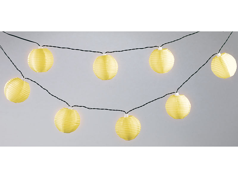 ; LED-Solar-Lichterketten (warmweiß) LED-Solar-Lichterketten (warmweiß) 
