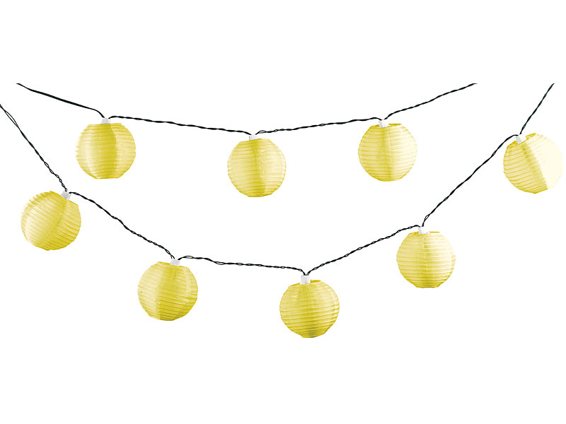 ; LED-Solar-Lichterketten (warmweiß) LED-Solar-Lichterketten (warmweiß) 