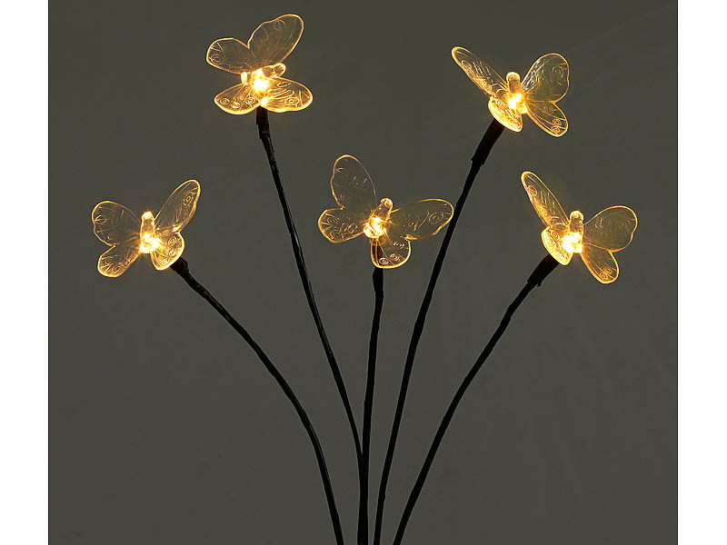 ; LED-Solar-Lichterketten (warmweiß) LED-Solar-Lichterketten (warmweiß) 